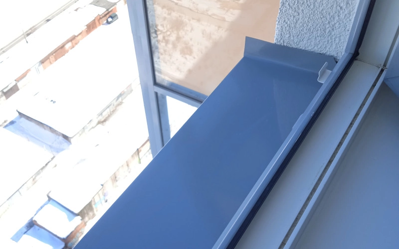 remookno-012 replacing a metal window drip